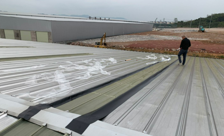 乳源厂房屋面防水维修案例